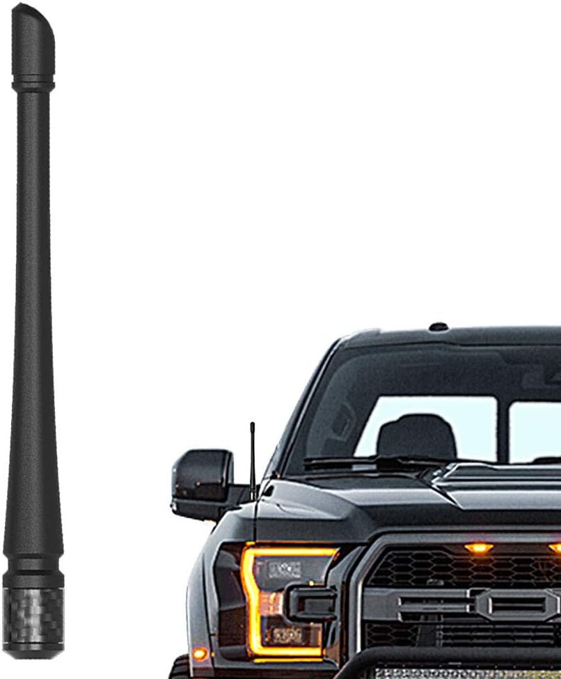 RYDONAIR 7" Short Antenna, Ford F150 & Bronco Replacement, Car Wash Proof