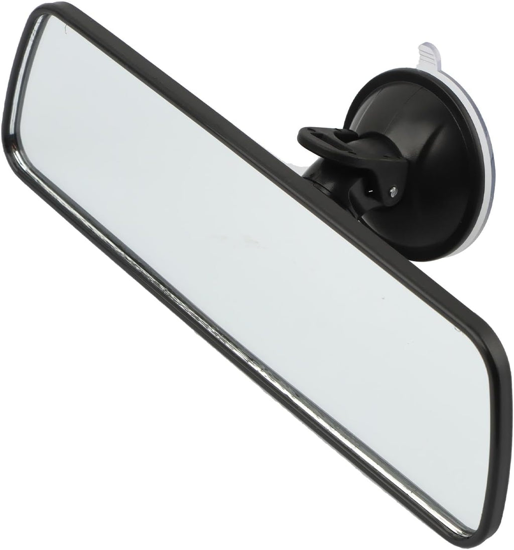 Universal Interior Rear View Mirror with Suction Cup Wide Angle Blind Spot Driving Test