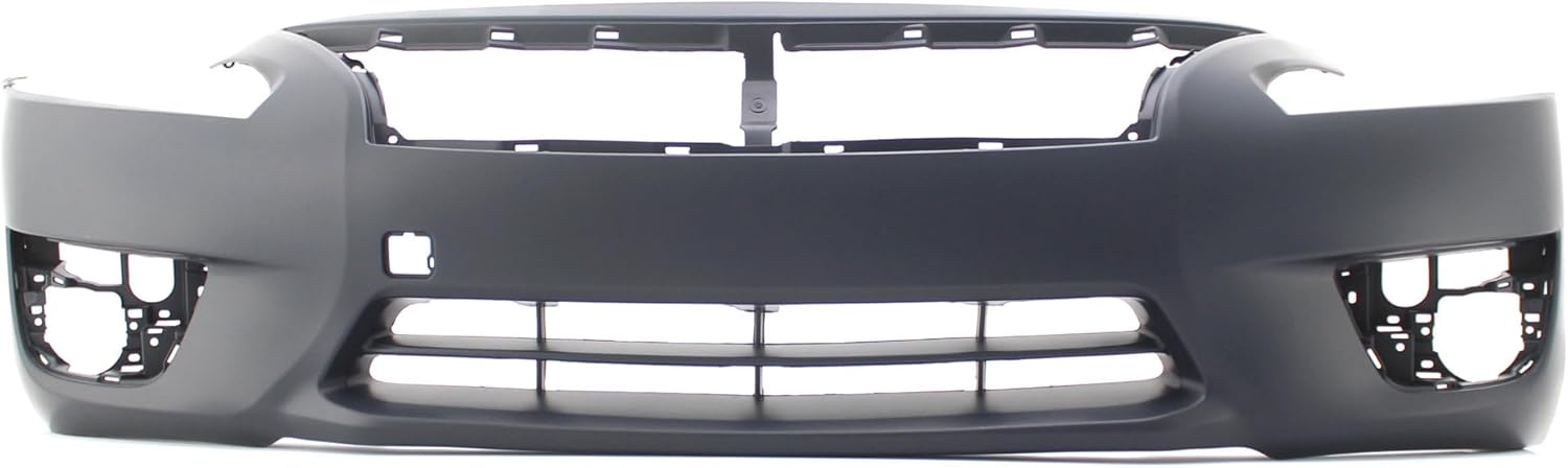 Front Bumper Cover for 2013-2015 Nissan Altima S SV SL Primed w/ Fog Light Holes