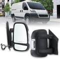 Right Manual Side Mirror for 2014-2026 Ram ProMaster 1500 2500 3500 Turn Signal