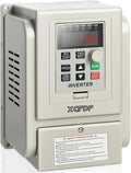 220V 2HP VFD 1.5KW Variable Frequency Drive Single Phase to 3 Phase Motor Inverter