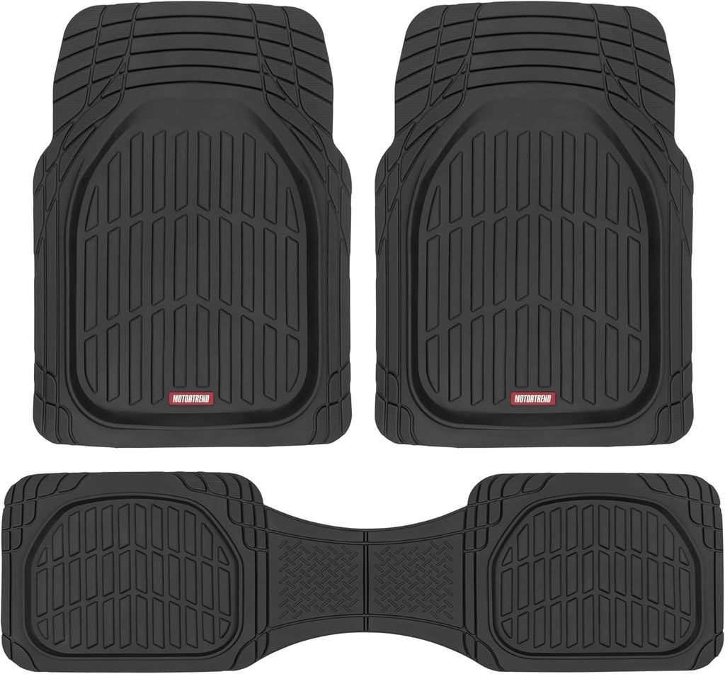 All-Weather Floor Mats Universal Waterproof Floor Liners for Cars Trucks SUVs