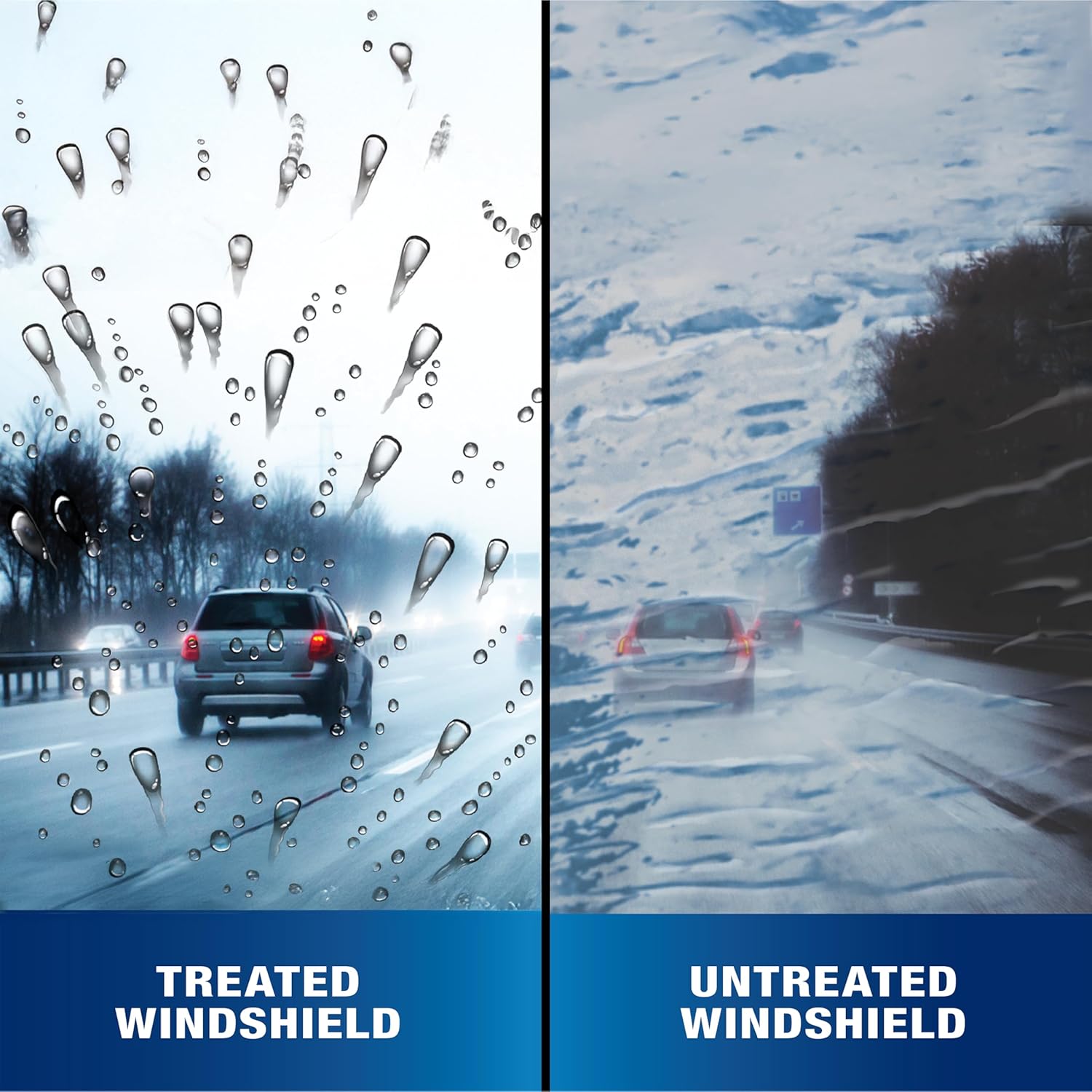 Rain-X 810363 22" Water Repellent Wiper Blades (Pack of 2) - Streak-Free
