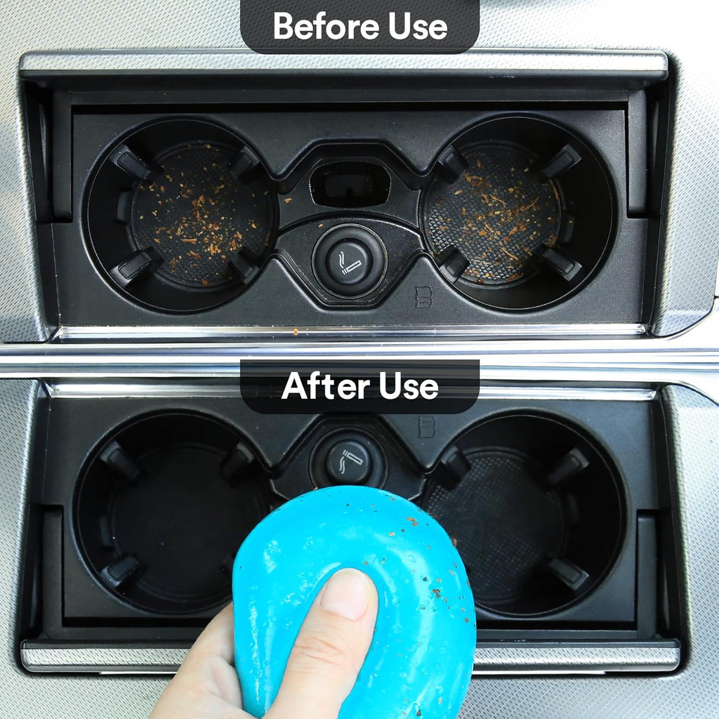 Car Cleaning Gel Putty, Universal Interior Cleaner Slime, Auto Detailing Dust Remover Kit