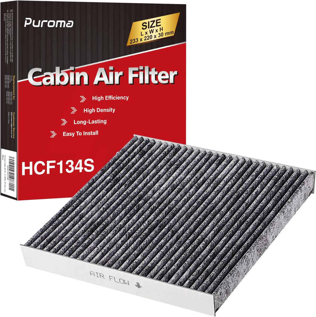 Puroma Activated Carbon Cabin Air Filter, Replacement for Honda & Acura