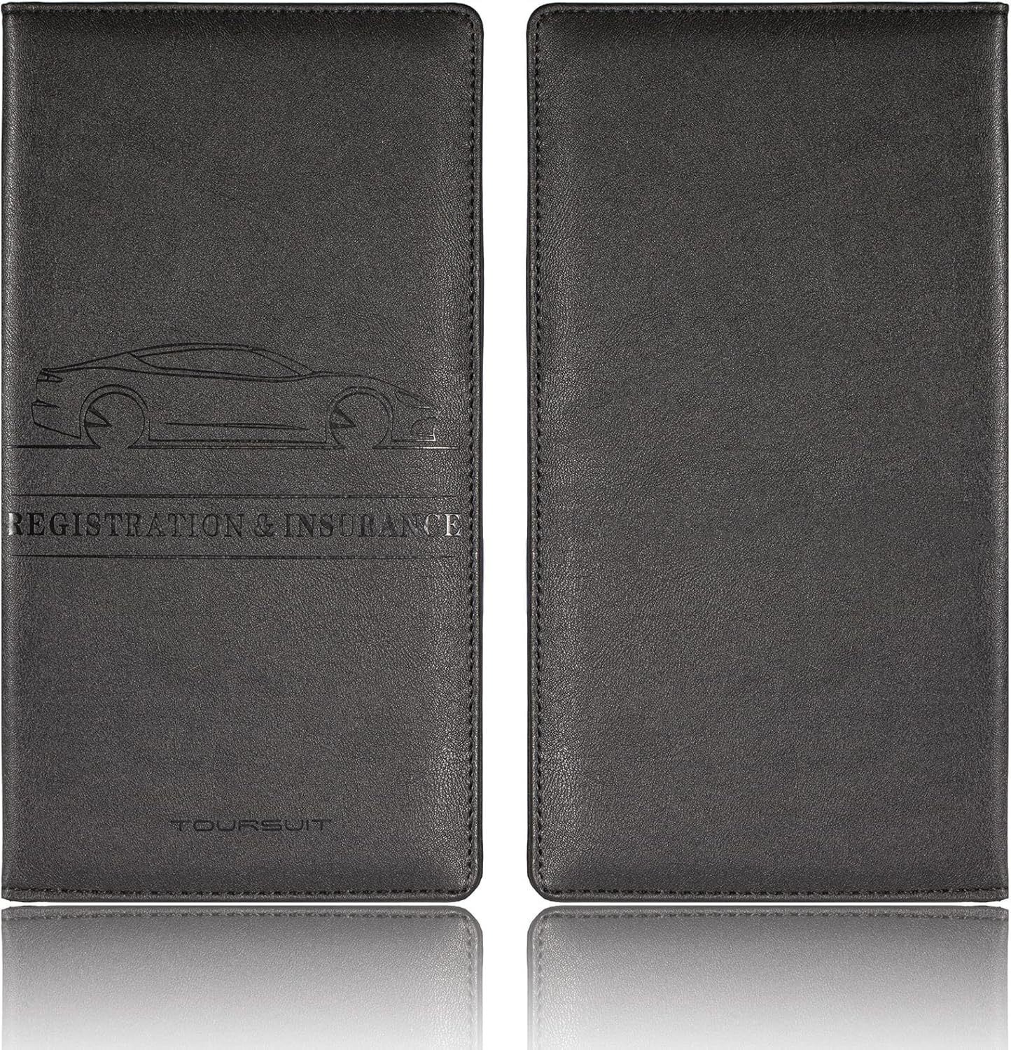 TOURSUIT Car Registration & Insurance Card Holder | Glove Box Organizer