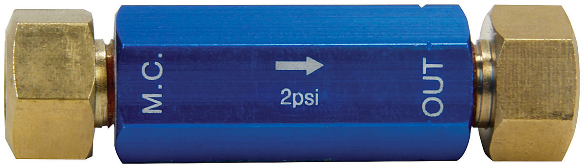 Allstar Performance Residual Check Valve 2lb - ALL41048