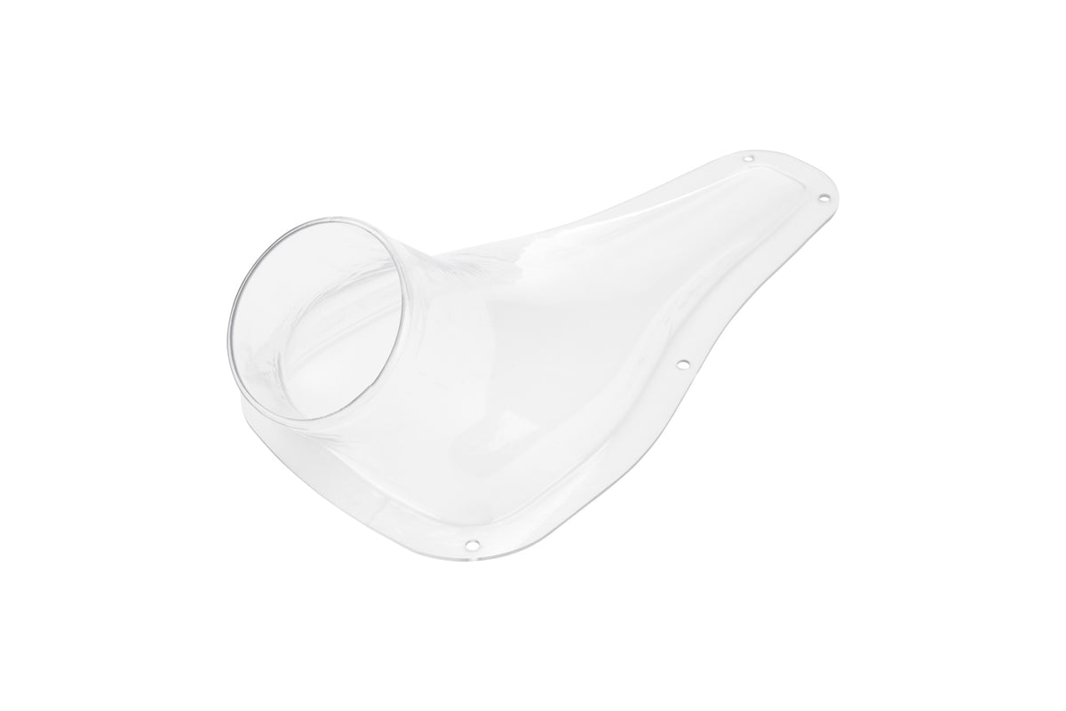 Allstar Performance Brake Duct Teardrop Clear Single Hole - ALL42143