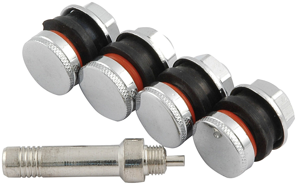 Allstar Performance Valve Stem Flush Mount 4pk - ALL44137