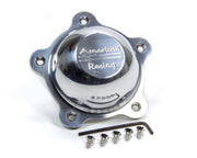 American Racing Wheels Short Polished Alum Center Cap w/Logo Each - 3505293