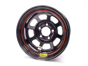 Bassett 15x8 IMCA Wheel D-Hole Black 5x5 - 58D53I