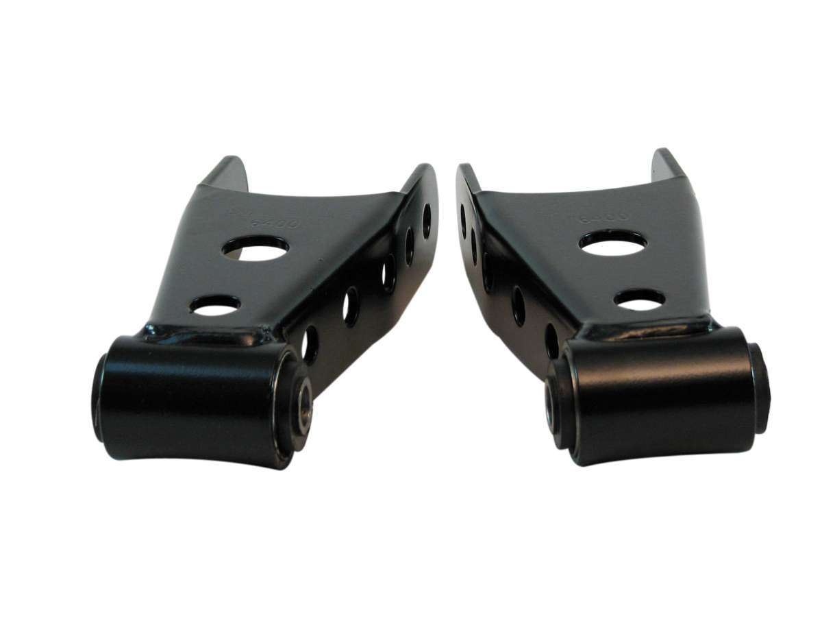 Bell Tech 88-18 GM P/U 2in Drop Shackle Kit - 6400