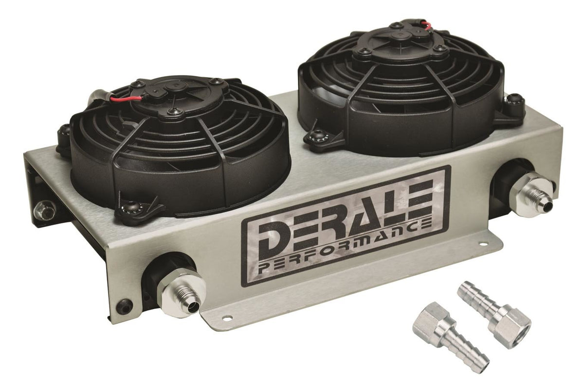 Derale Remote Oil Cooler -6AN w/ Fan - 13740