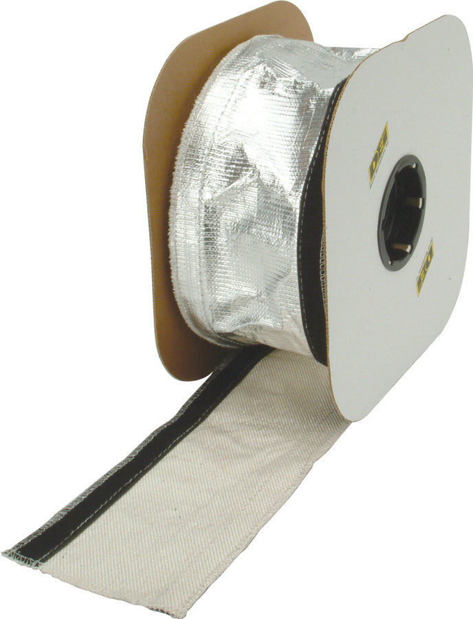Design Engineering Heat Shroud (Alum.Sleeve w/Velcro-1in I.D.x36in) - 10405