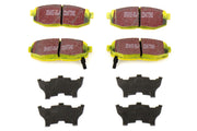 EBC Brakes Brake Pads Yellowstuff Rear Subaru - DP41758R