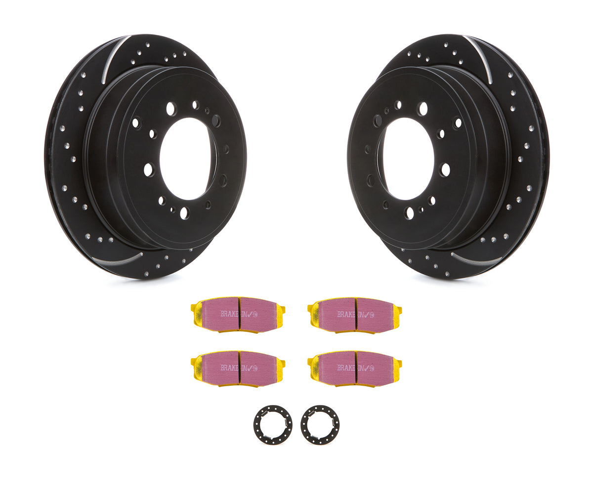 EBC Brakes Brake Rotor & Pad Kit Yellowstuff Toyota - S5KR1280