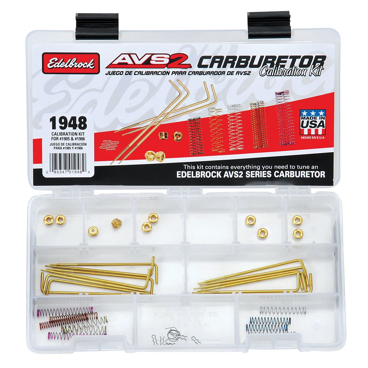 Edelbrock Calibration Kit AVS2 650 Series 1905 & 1906 - 1948