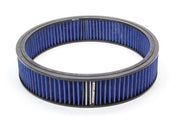 Edelbrock Air Filter Element Blue 14in x 3in - 43667
