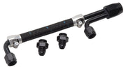 Edelbrock Dual Quad Fuel Line Kit Clear/Black Finish - 80913
