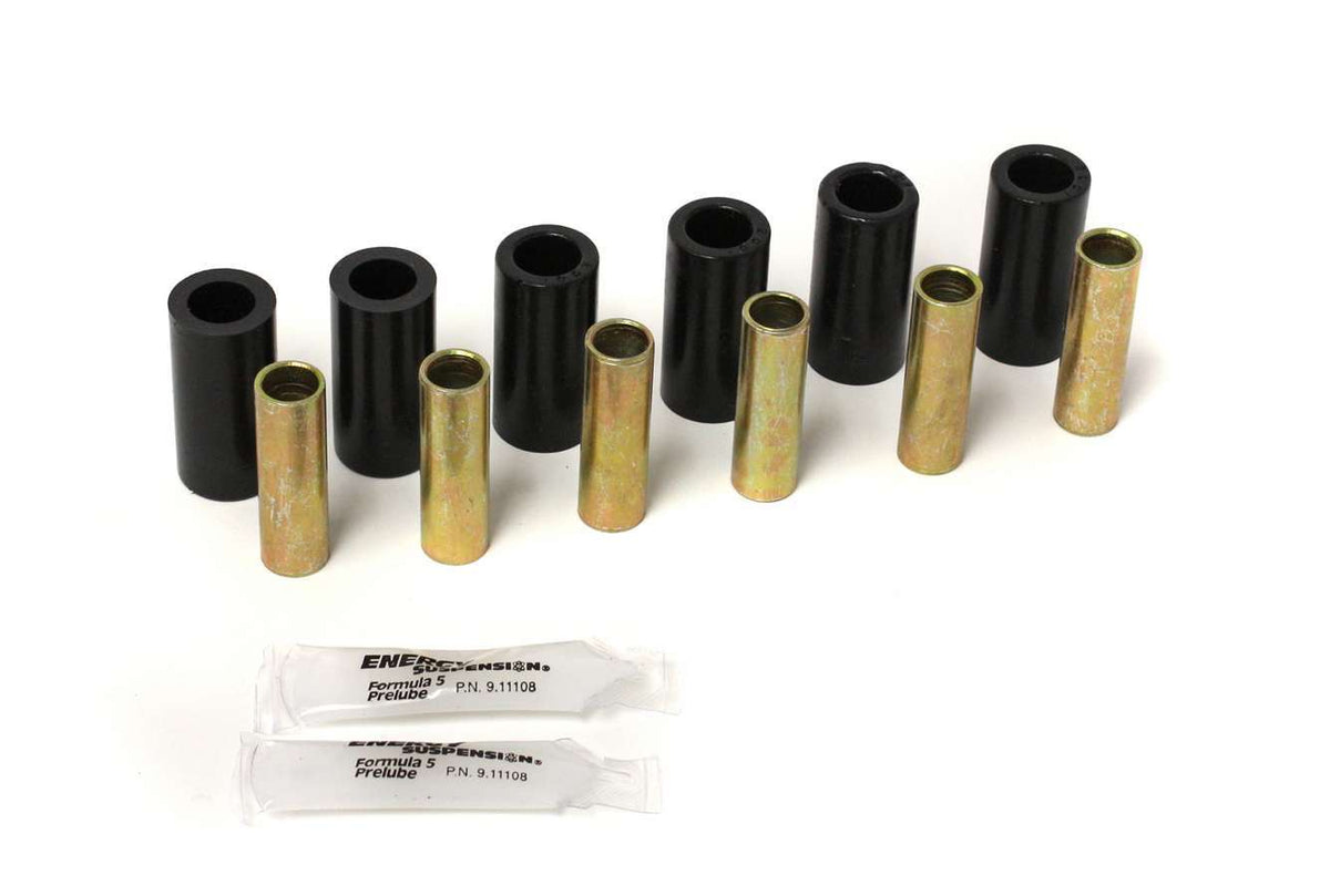 Energy Suspension 55-75 CJ Frt&rear Sprng Bush Black - 2.2101G