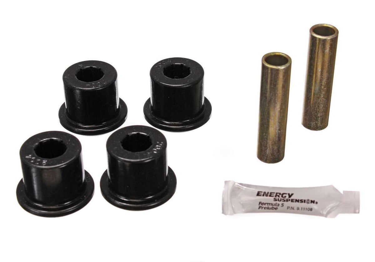 Energy Suspension GM 1 1/2in Frame Shackle Eye Set Black - 3.2124G