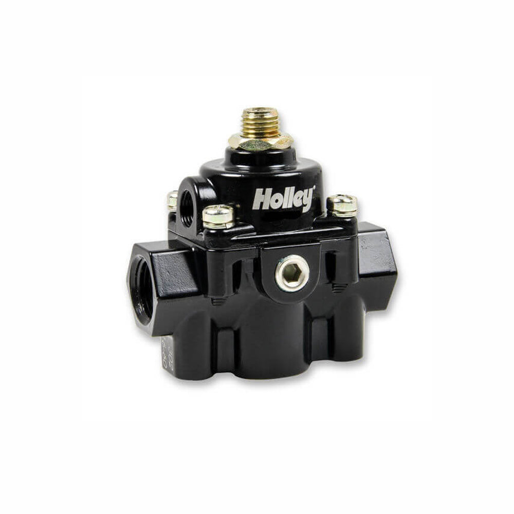 Holley Fuel Pressure Regulator By-Pass Style 6psi Black - 12-887