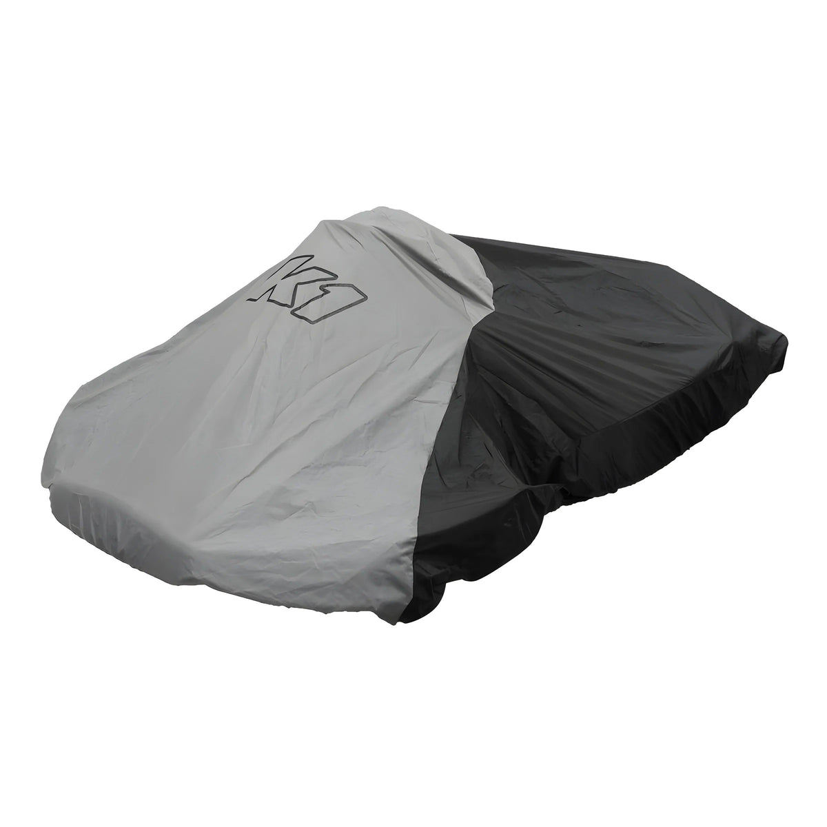 K1 Racegear Kart Cover GO Nylon Black / Gray - 18-NKC-N
