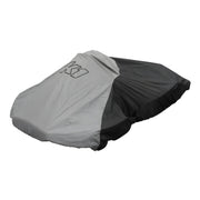 K1 Racegear Kart Cover GO Nylon Black / Gray - 18-NKC-N