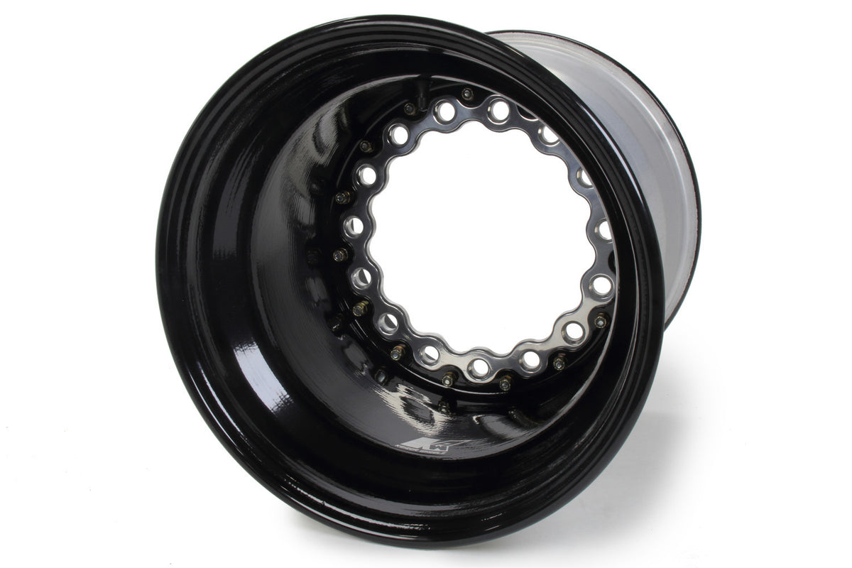 Keizer Aluminum Wheels, Inc. 15x14 5in BS Wide 5 Blk Modular - W15145B