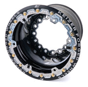 Keizer Aluminum Wheels, Inc. Wheel Wide 5 15x14 5in BS Forged Beadlock Black - W15145FBLB