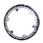 Keizer Aluminum Wheels, Inc. Beadlock Ring Forged Blk 15in w/3 Threaded Tabs - W15FBLTB