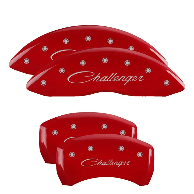 Mgp Caliper Cover 11- Challenger Caliper Covers Red - 12162SCLSRD