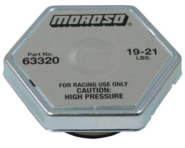Moroso Racing Radiator Cap 19-21LBS. - 63320