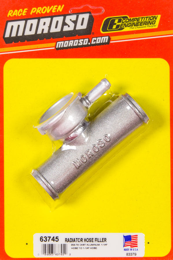 Moroso Radiator Hose Filler 1.25in Hose To 1.25in Ho - 63745