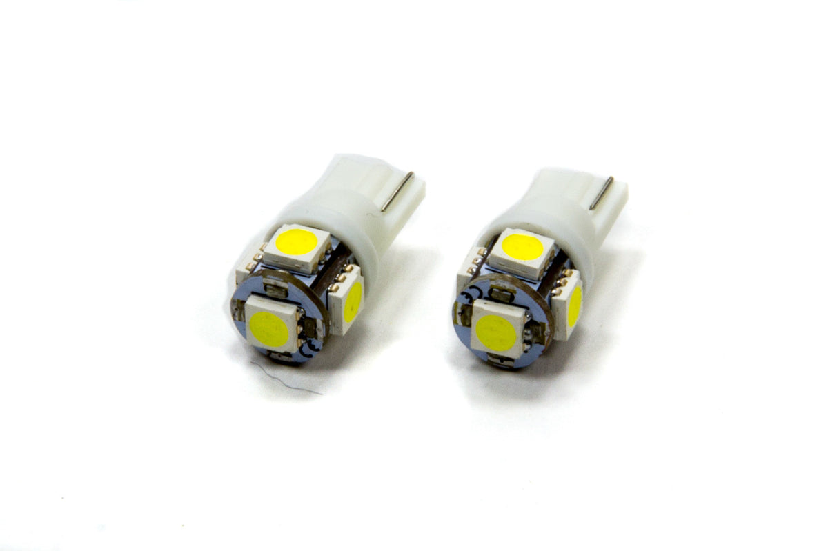 Oracle Lighting T10 5 LED SMD Bulbs Pair White - 4801-001