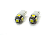 Oracle Lighting T10 5 LED SMD Bulbs Pair White - 4801-001