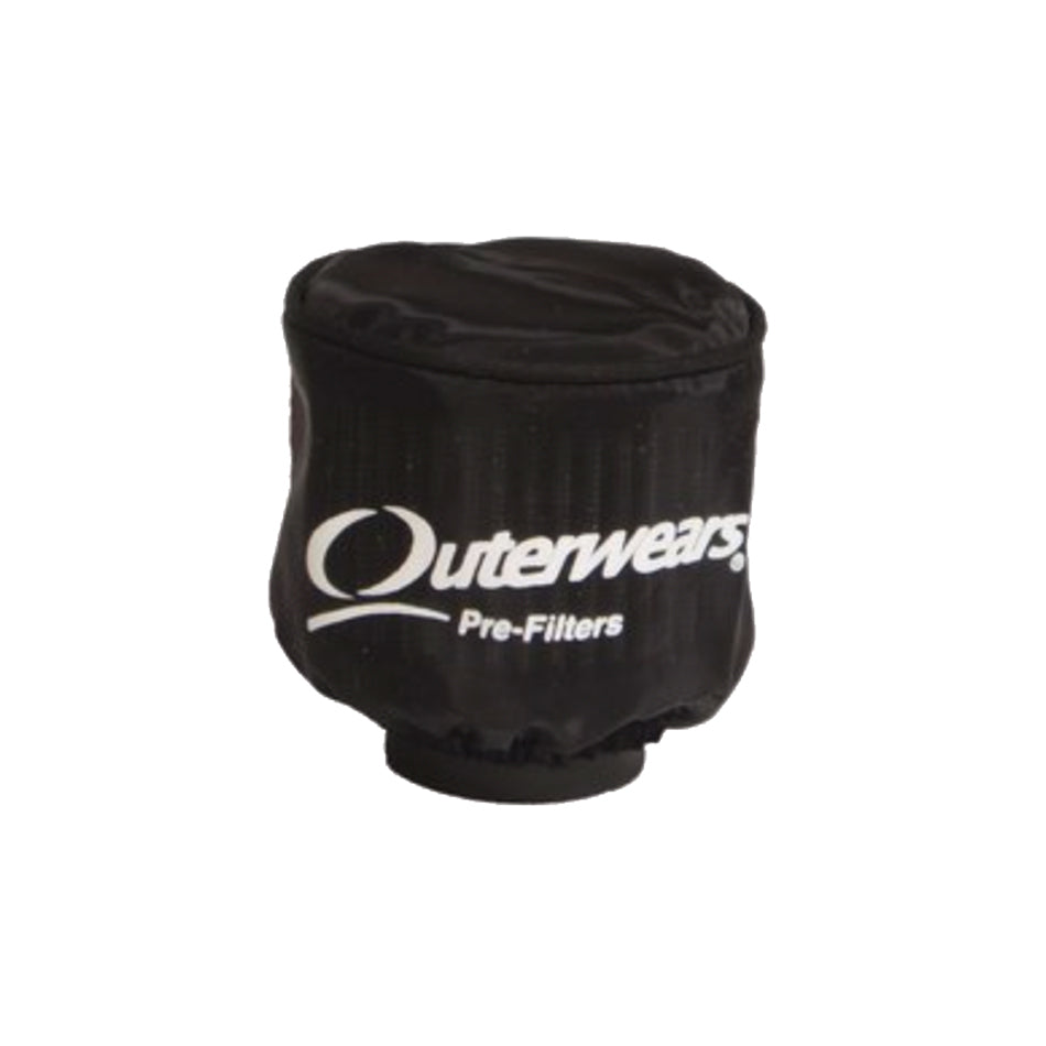 Outerwears Pre-Filter Water Repel Black 3.5in Dia x 6in Ta - 20-1010-01
