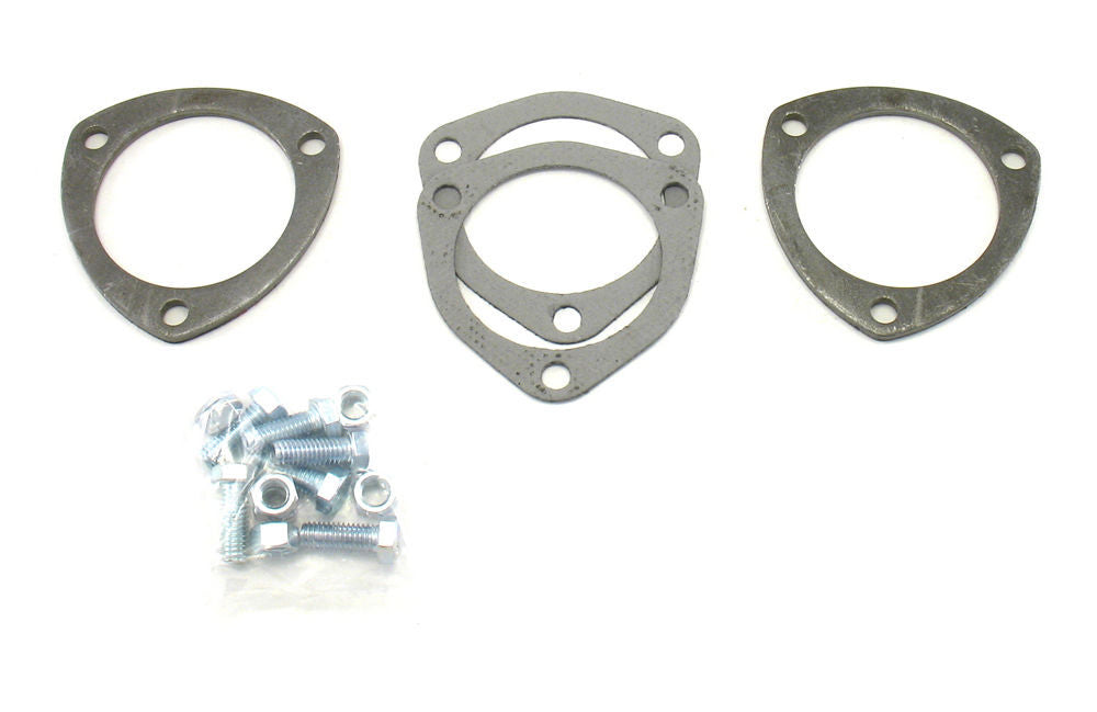 Patriot Exhaust Collector Flanges - 1pr 3-Bolt- 3in Dia. - H7260