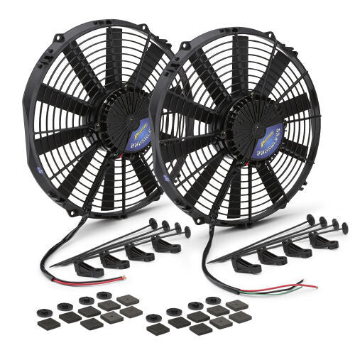 Proform Universal Brushless Fan Dual 12in Straight Blade - 67038