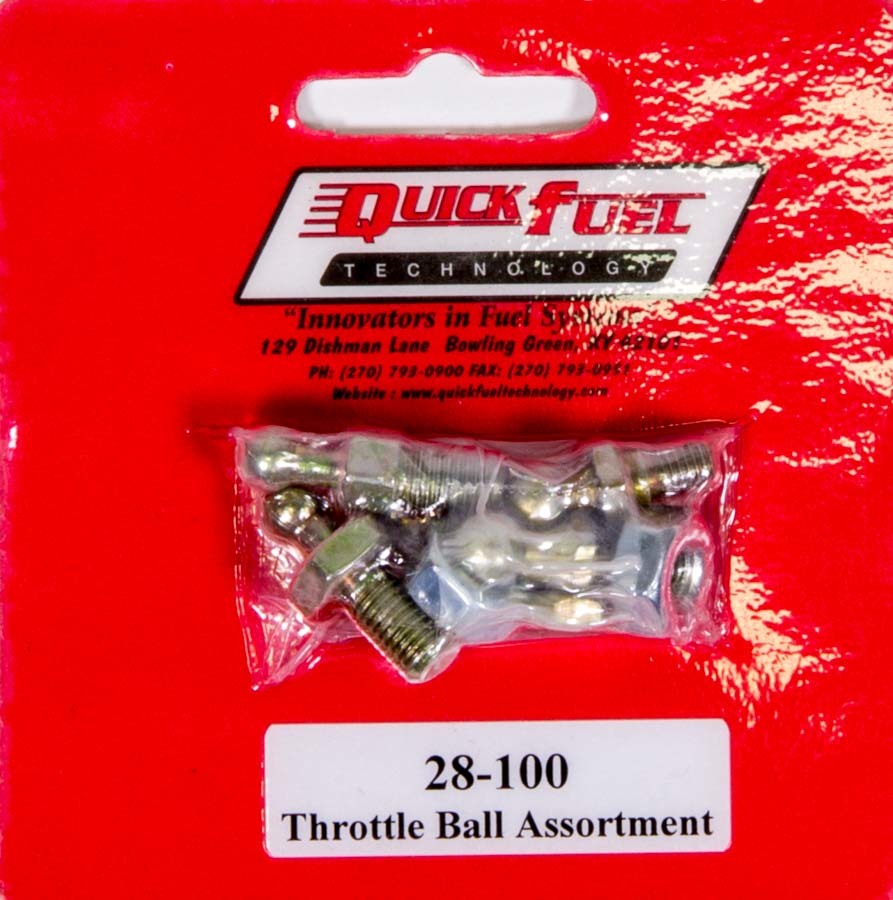 Quick Fuel Technology Throttle Ball Assortment - 28-100QFT