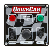 Quickcar Racing Products Ignition Panel 2 Switch w/Lights - 50-022