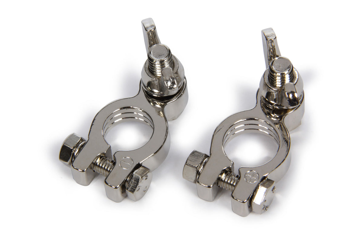 Quickcar Racing Products Top Post Battery Terminl Nickel Plated - 57-610