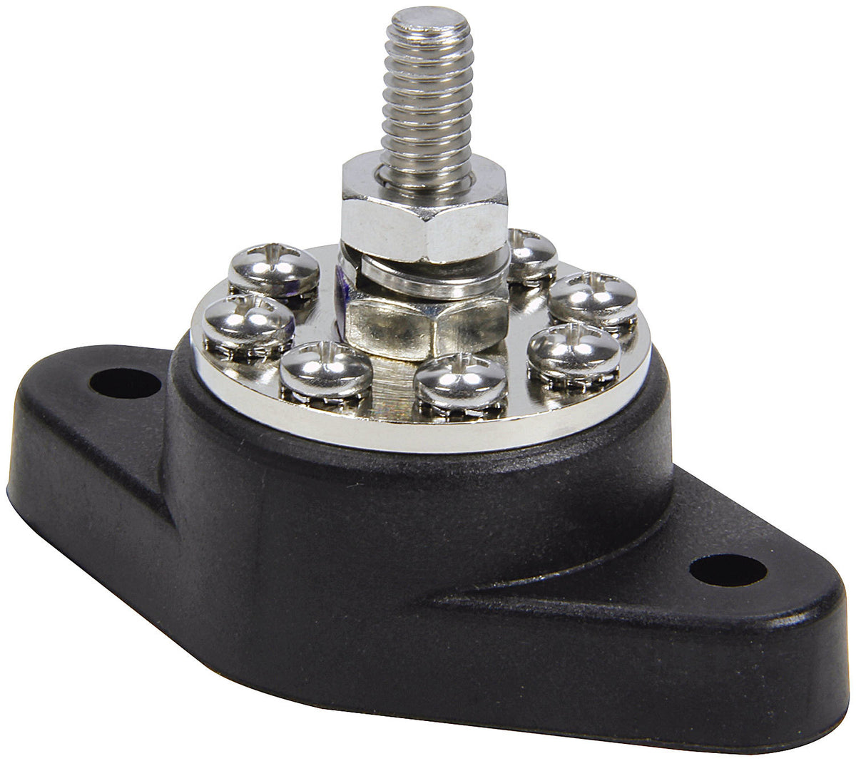 Quickcar Racing Products Power Distribution Post Black 8 Location - 57-806