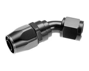 Redhorse Performance 6AN Swivel Hose Ends Black 45 - 1045-06-2