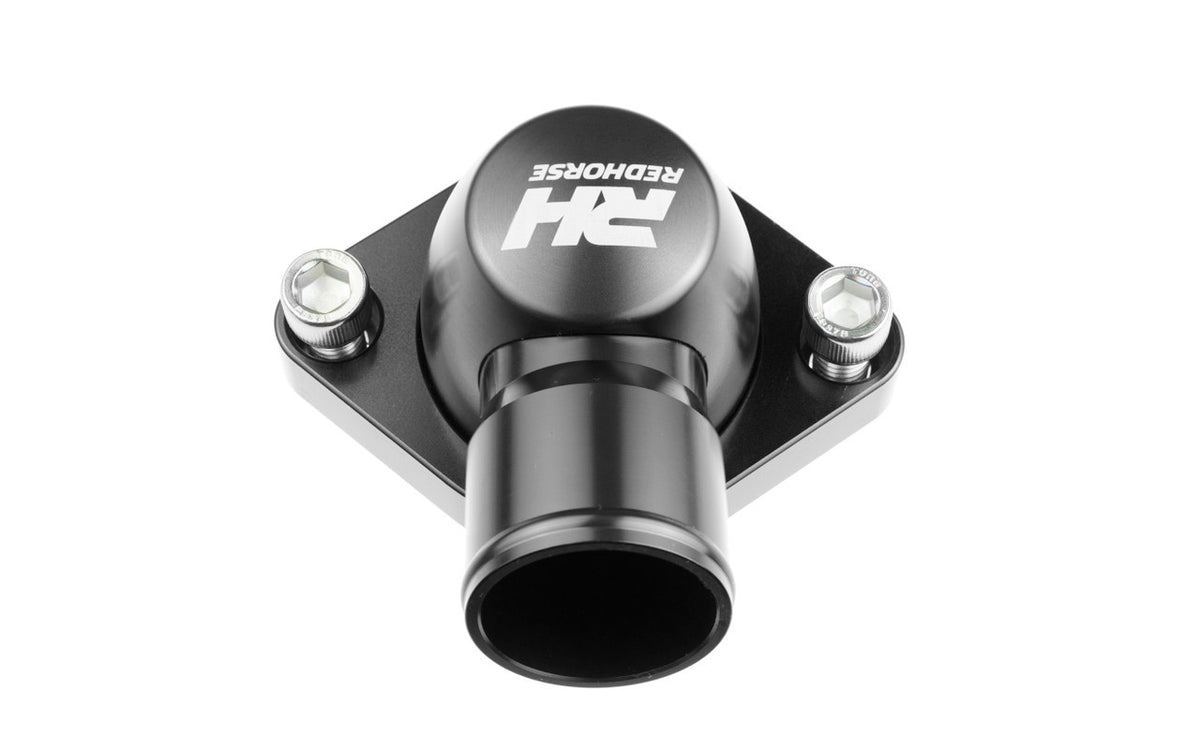 Redhorse Performance Alum Water Neck 1.50in Hose for Chevy V8 - 4910-350-24-2