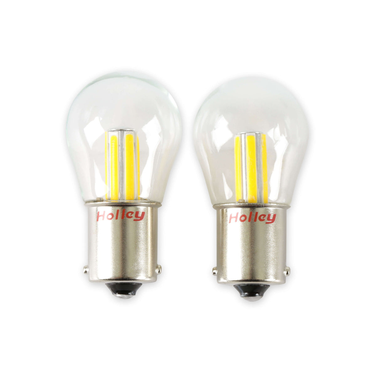 Holley Retrobright 1156 LED Bulbs Amber Pair - HLED15