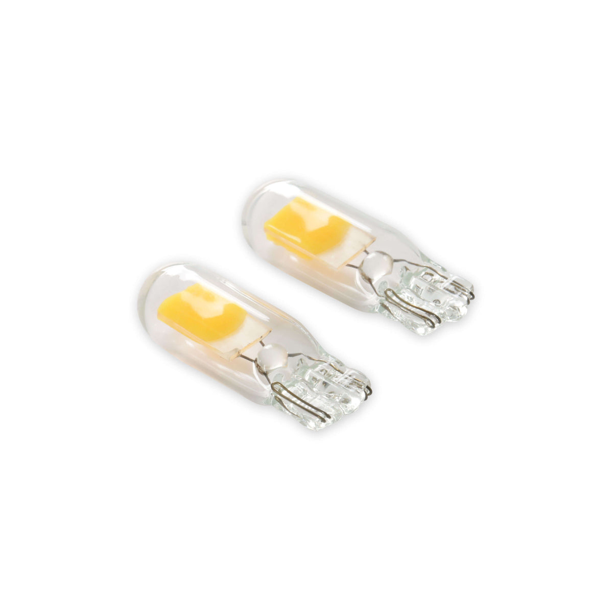 Holley Retrobright T10/194 LED Bulbs 3000K Classic White Pair - HLED35