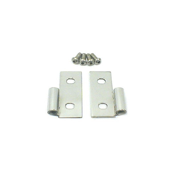 Rugged Ridge Lower Door Hinges Stainl ess Steel 76-06 Jeep CJ - 11113.04