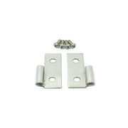 Rugged Ridge Lower Door Hinges Stainl ess Steel 76-06 Jeep CJ - 11113.04