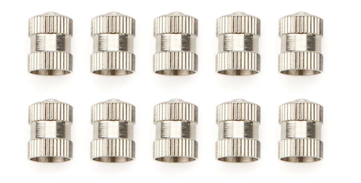 Shurtrax Valve Stem Cap Stainless Set of 10 - SHU80110